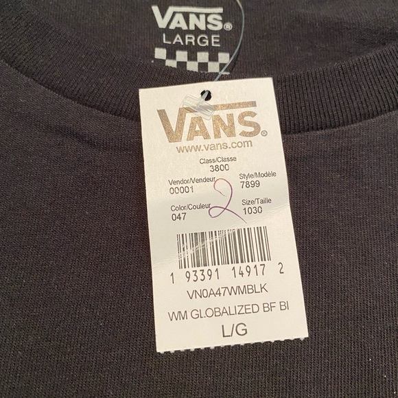 Vans Globalized Boyfriend Short Sleeve Tee T-Shirt - Picture 8 of 8
